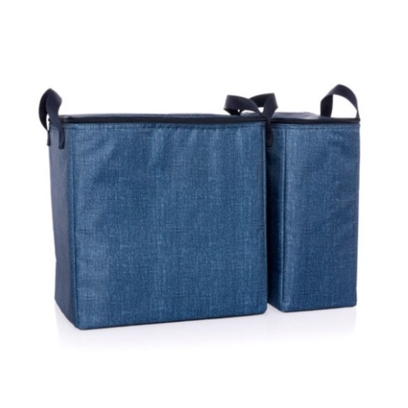 Thirty-One Double Chill Thermal Set Blue - Picture 2 of 6